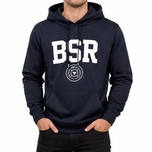 Under Armour Project Rock BSR Hoodie XL Black Loose Fit Gym Sweatshirt NWT